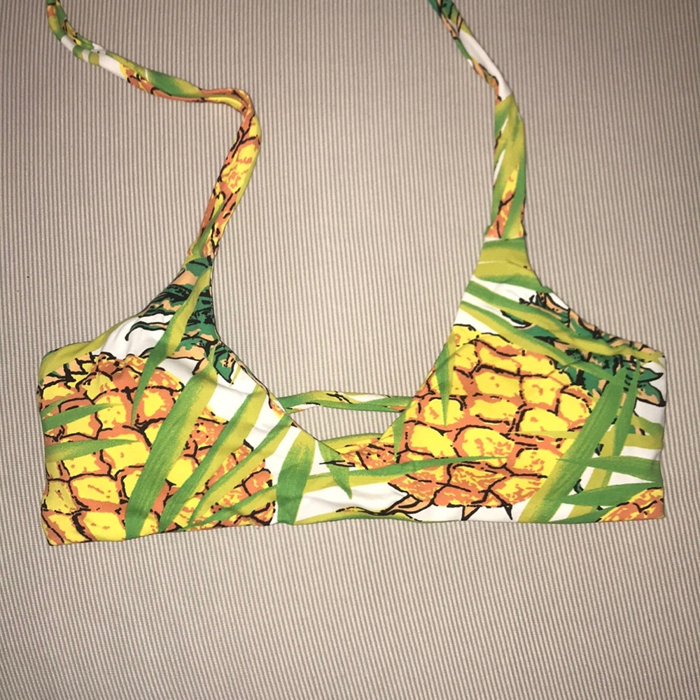Midori Bikini pineapple Croatia top size small